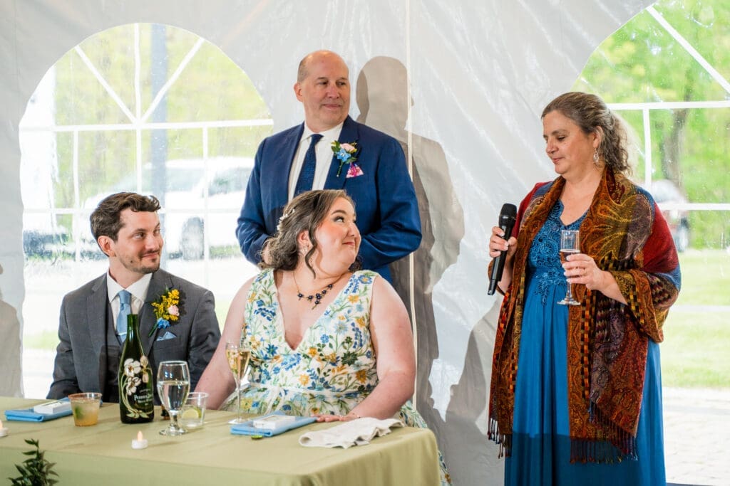 The Bride's mom's speech