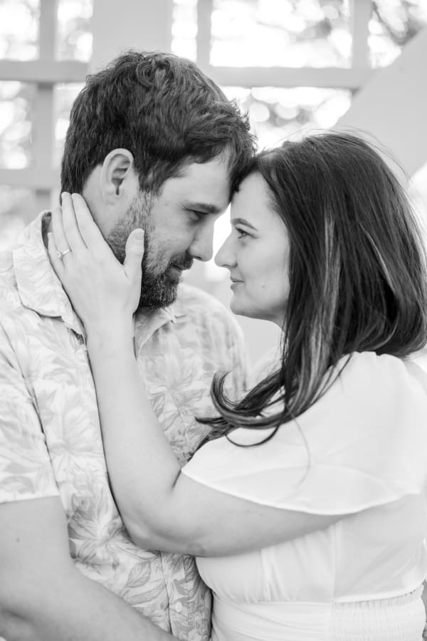 Melissa and Danny Engagement Photos in Columbus, Ohio