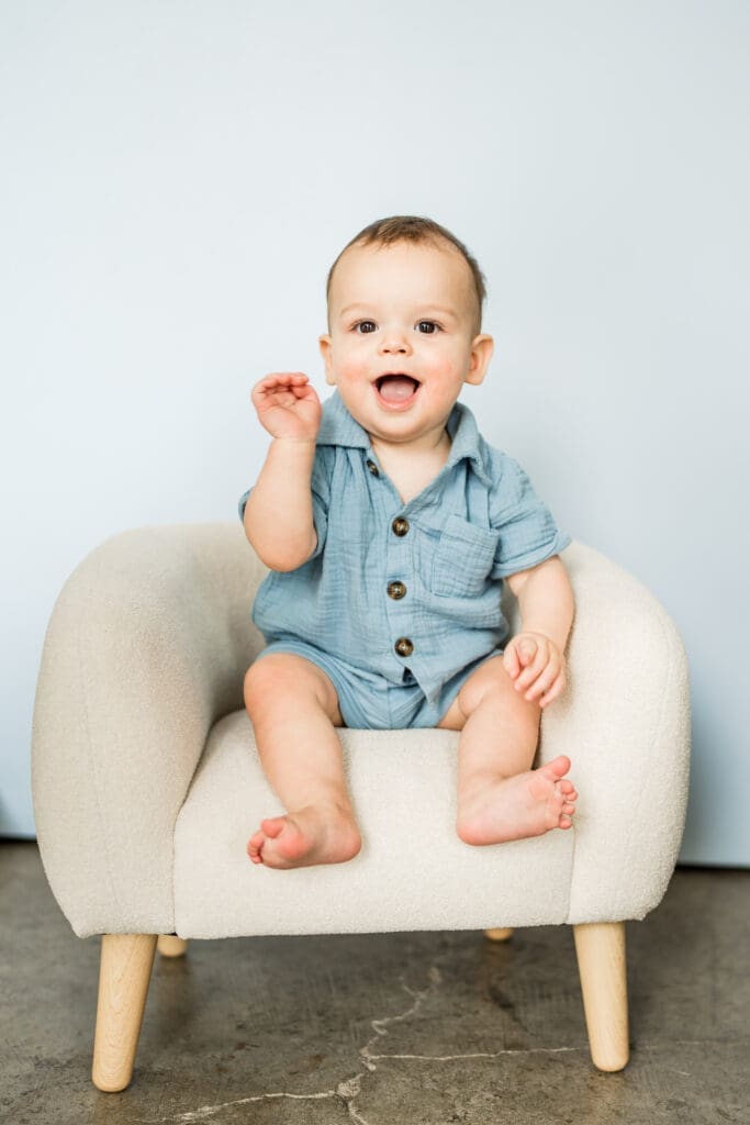Studio baby photos in Columbus, Ohio