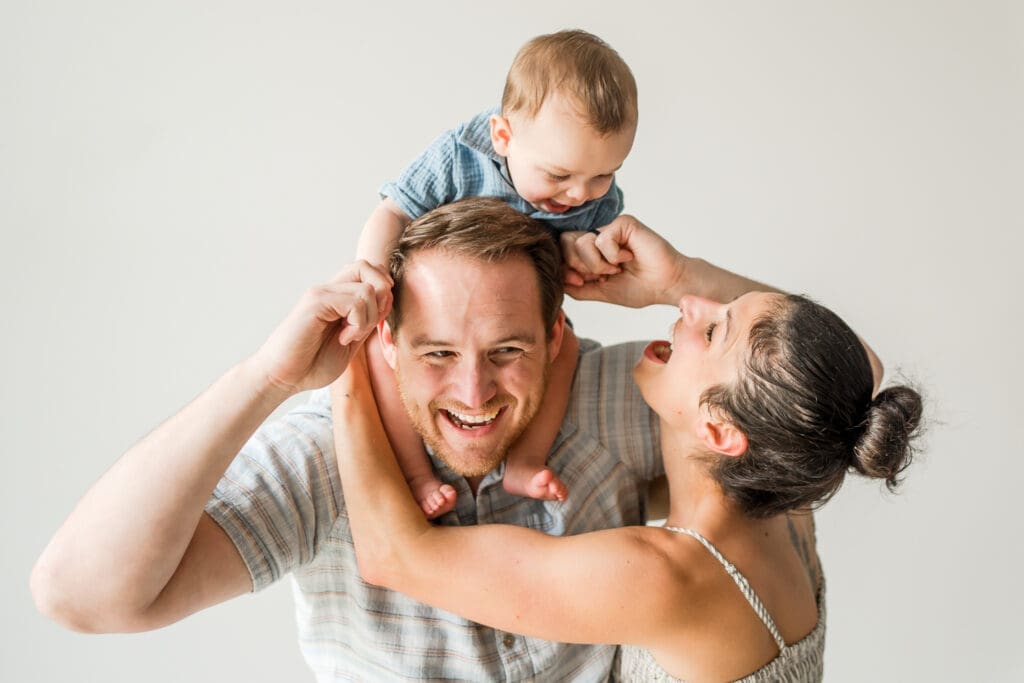Studio family photos in Columbus, Ohio
