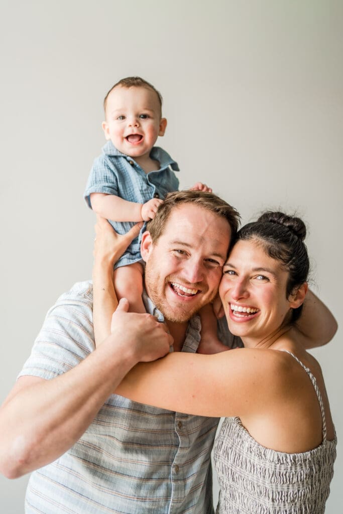 Studio family photos in Columbus, Ohio