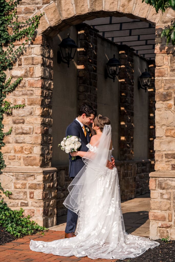 Wedding portrait at Pinnacle Golf Club in Grove City, Ohio.
