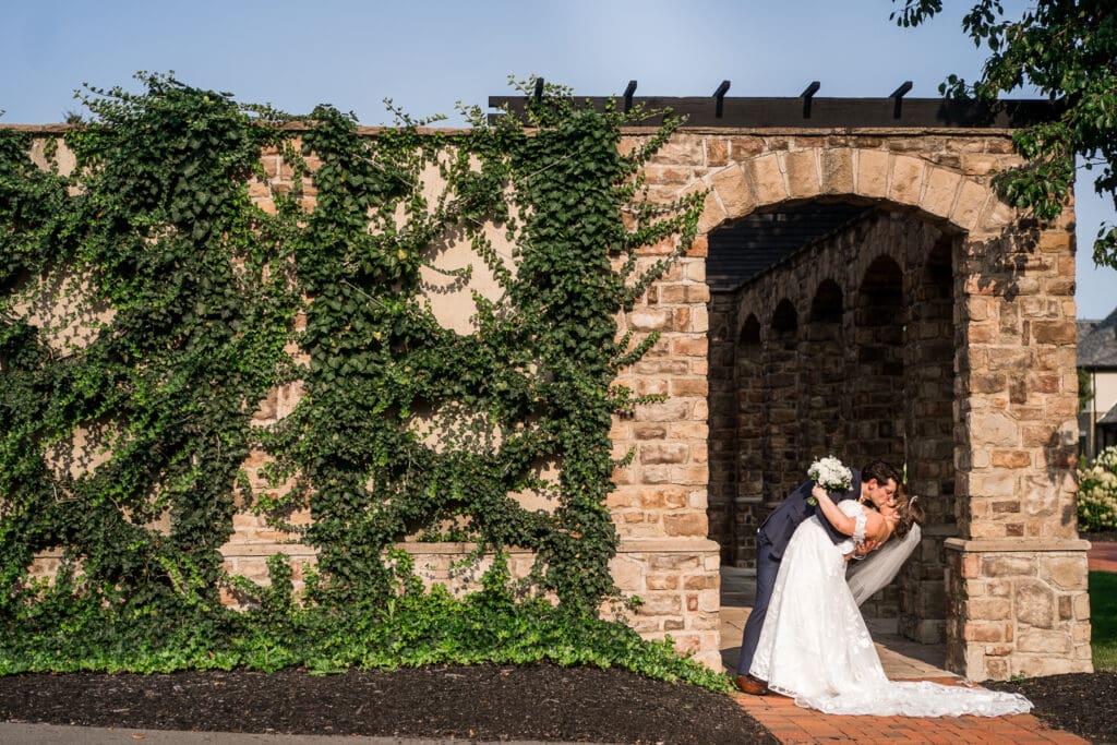Wedding portrait at Pinnacle Golf Club in Grove City, Ohio.