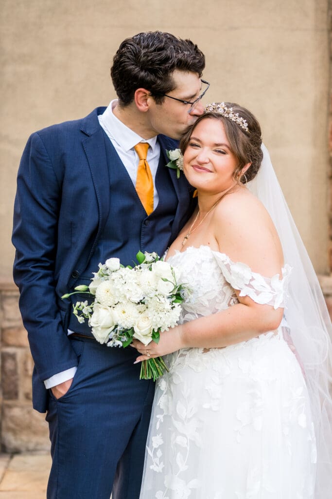 Wedding portrait at Pinnacle Golf Club in Grove City, Ohio.