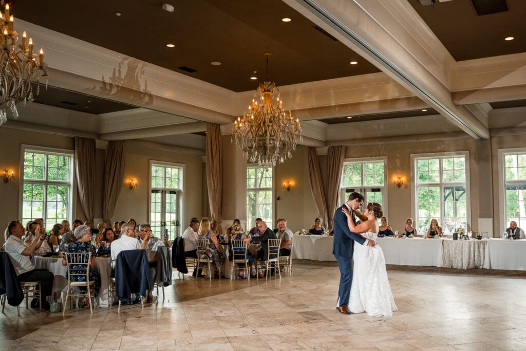 First dance at Pinnacle Golf Club in Grove City, Ohio.