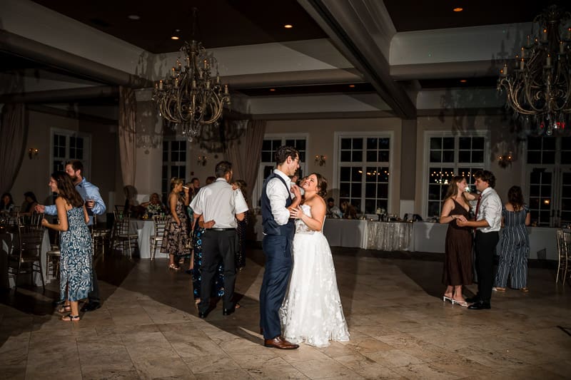 Reception at Pinnacle Golf Club in Grove City, Ohio.